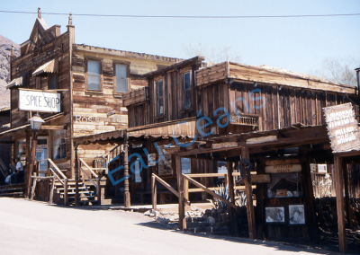 Calico, ville des prospecteurs d'argent, désertée en 1907 et devenue fantôme