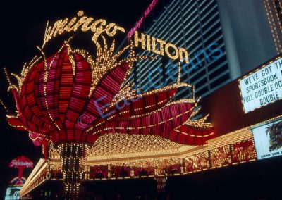 Flamingo Hilton, un des multiples hôtels de las Vegas (120 000 chambres pour toute la ville)